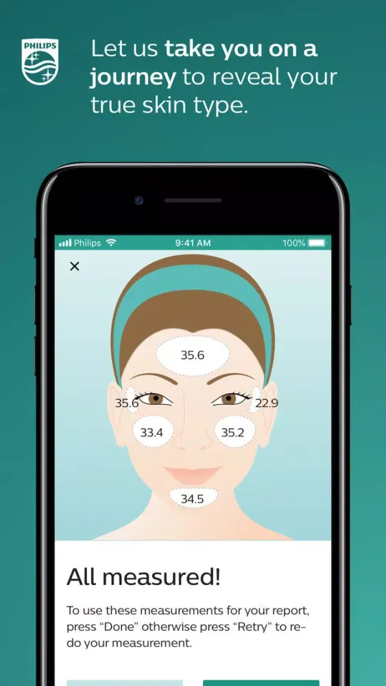 Captures d'écran de Philips Skincare