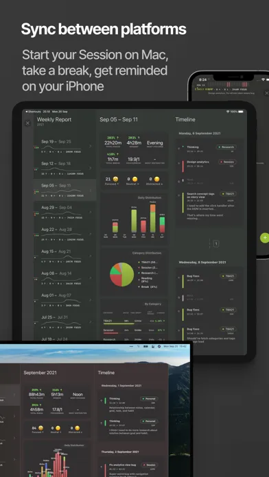 Session - Pomodoro Focus Timer Screenshots