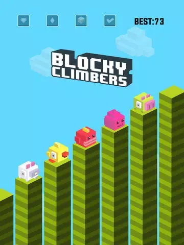 صور Blocky Climbers iPad 