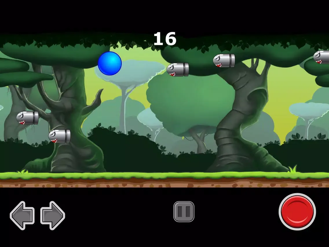 Bullet Ball Bouncing Escape - Doge the Flying Enemies! iPad  Ekran Görüntüleri
