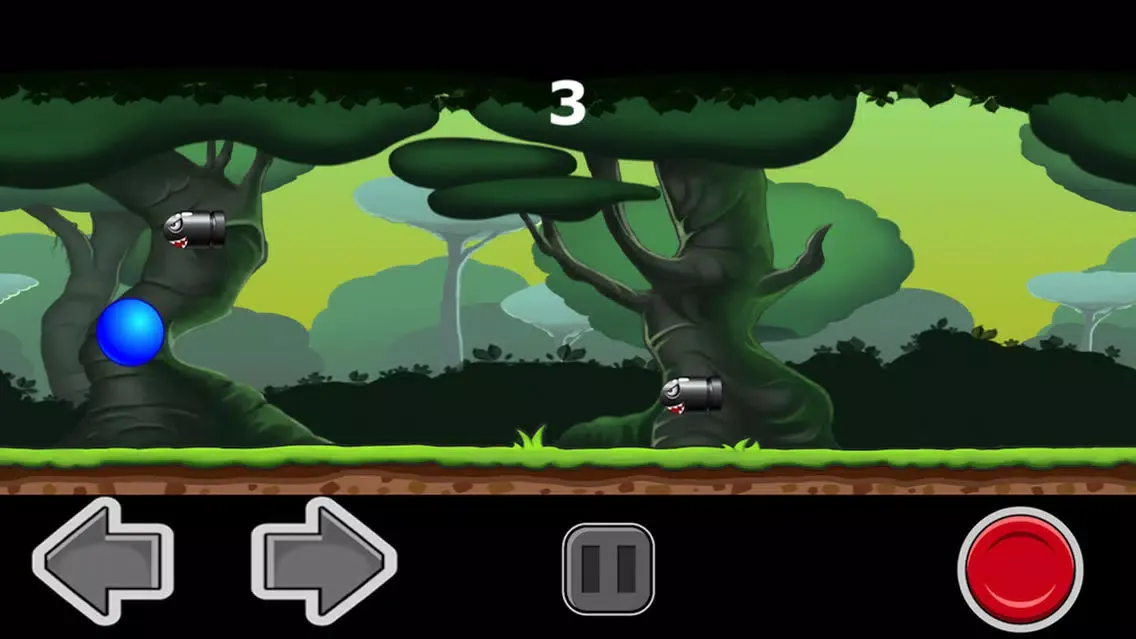 Bullet Ball Bouncing Escape - Doge the Flying Enemies! Ekran Görüntüleri