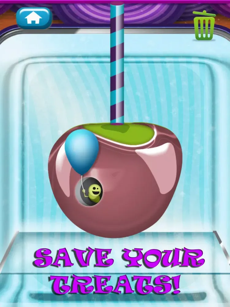 Candy Apples Maker - Halloween Carving & Cooking Treats Party iPad 應用截圖