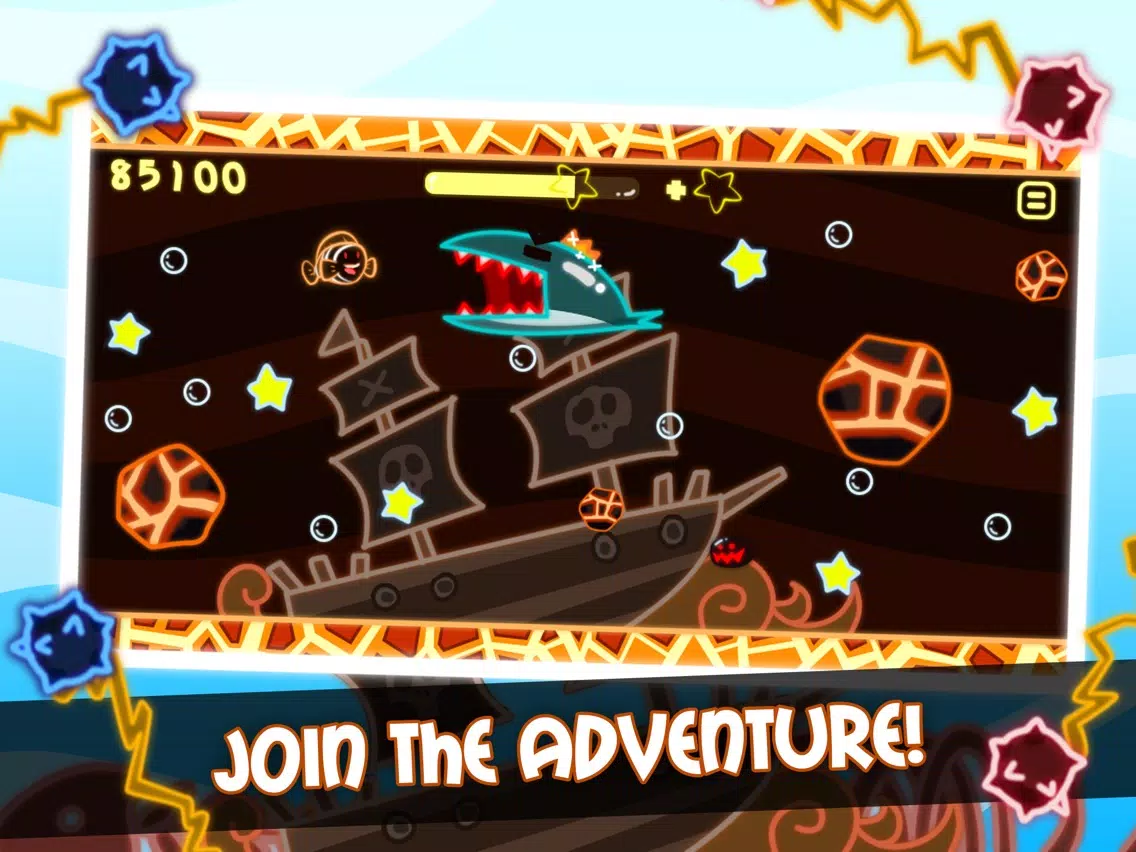 ภาพหน้าจอของ A Swim on Neon - Glow Ski Escape of Forge Mania Tower! 3D Blitz Edition iPad 