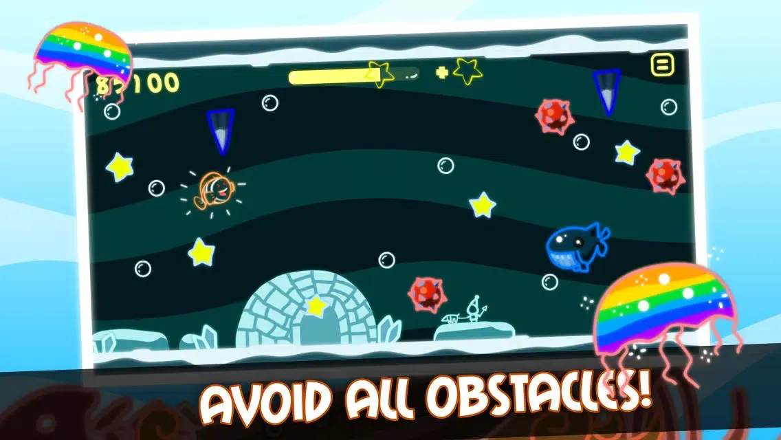 Screenshot di A Swim on Neon - Glow Ski Escape of Forge Mania Tower! 3D Blitz Edition