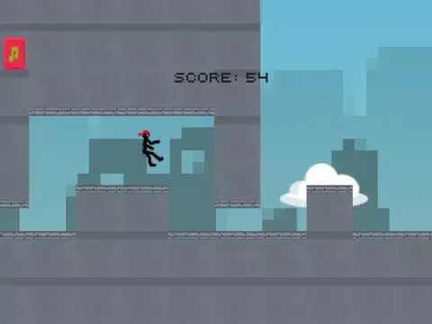 Stickman Runner Sprint City - Jump, Dash, & Swing in Stunt Draw City 2 : Parkour Running iPad  Screenshots