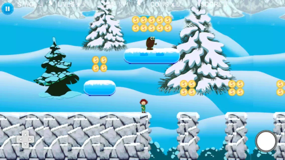 ภาพหน้าจอของ Super Leprechaun World – A Classic Retro Old Style Console Platformer St. Patricks Day Edition