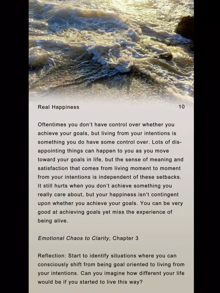 Emotional Chaos To Clarity Companion iPad  스크린샷