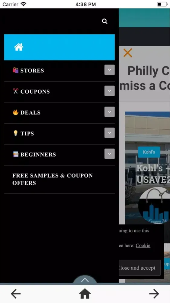 ภาพหน้าจอของ Philly Coupon Mom