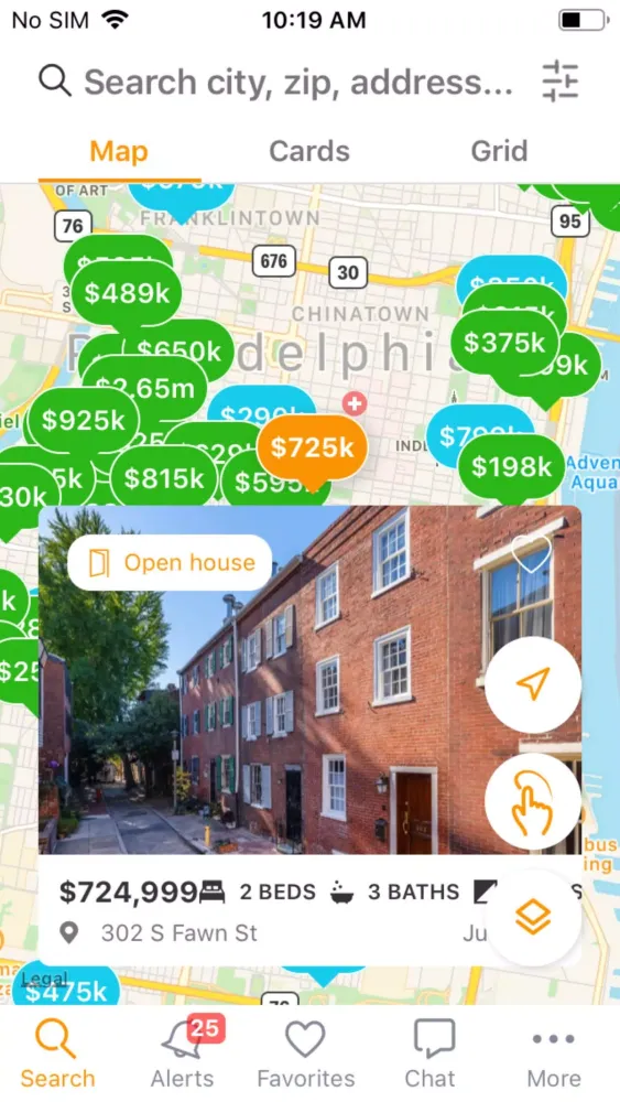 Captures d'écran de Philly Home Search