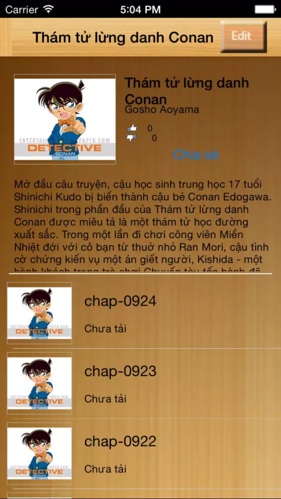 truyện tranh thám tử lừng danh conan Screenshots