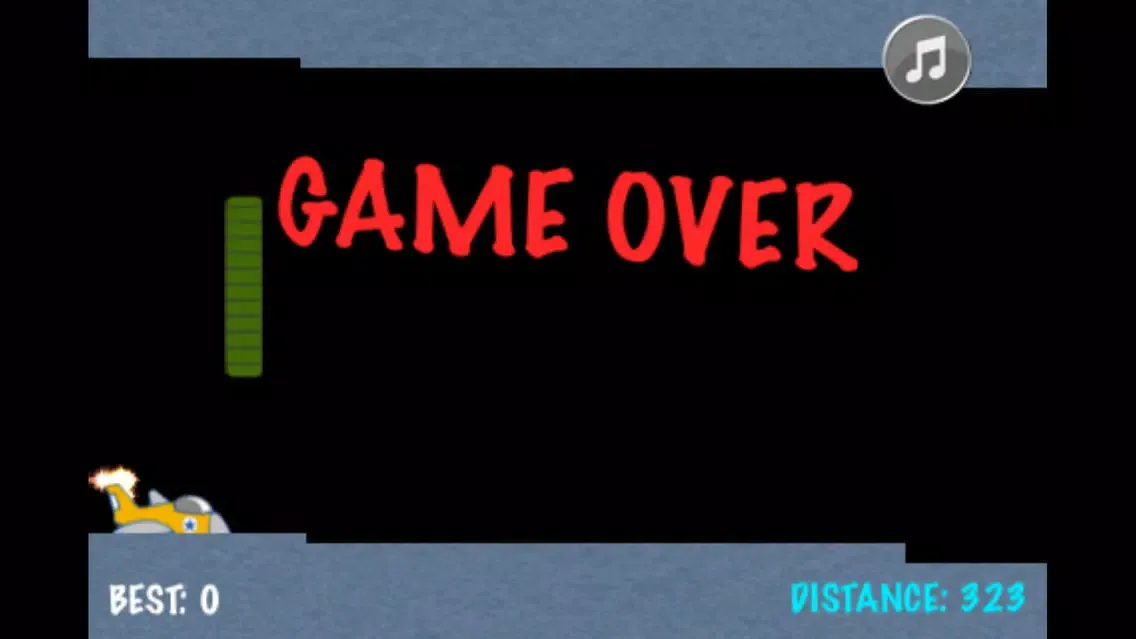 ภาพหน้าจอของ flappy plane master