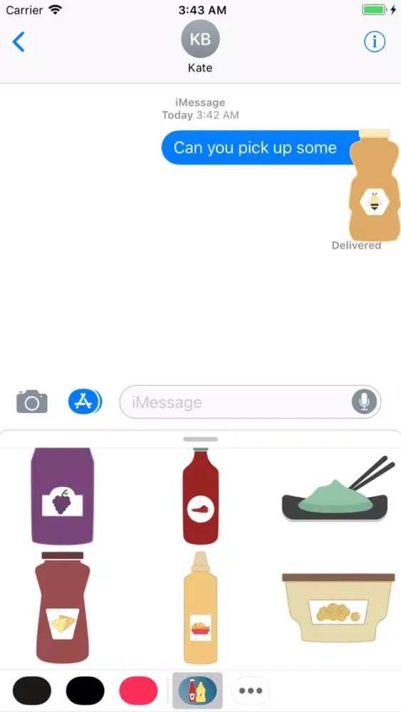 Condiments スクリーンショット