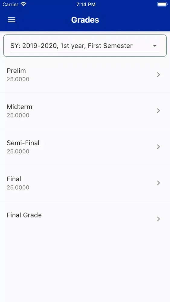 SLU Student Portal سکرین شاٹس