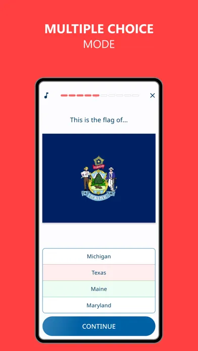Capturas de pantalla de Learn American States