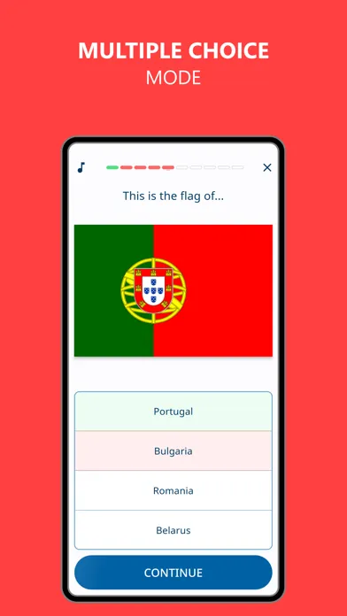Learn Flags of the World スクリーンショット