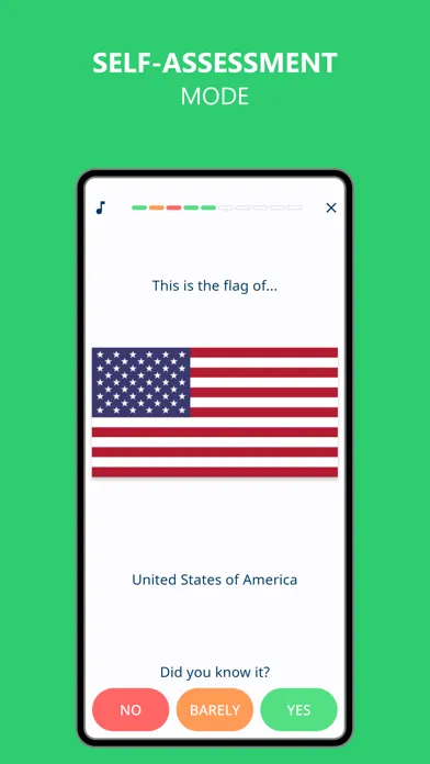 Learn Flags of the World スクリーンショット
