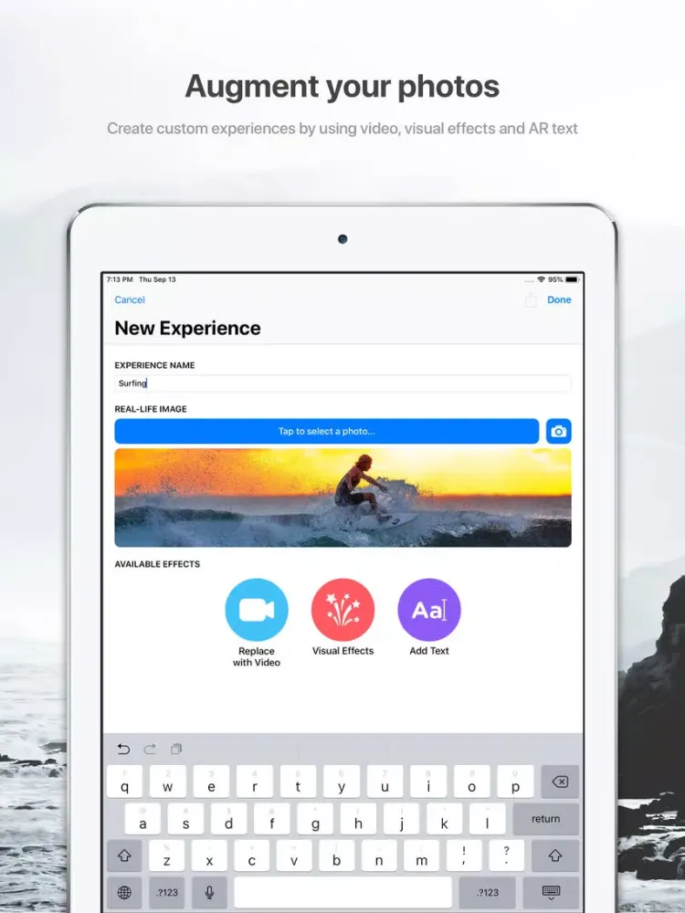 MemoAR iPad  স্ক্রিনশট