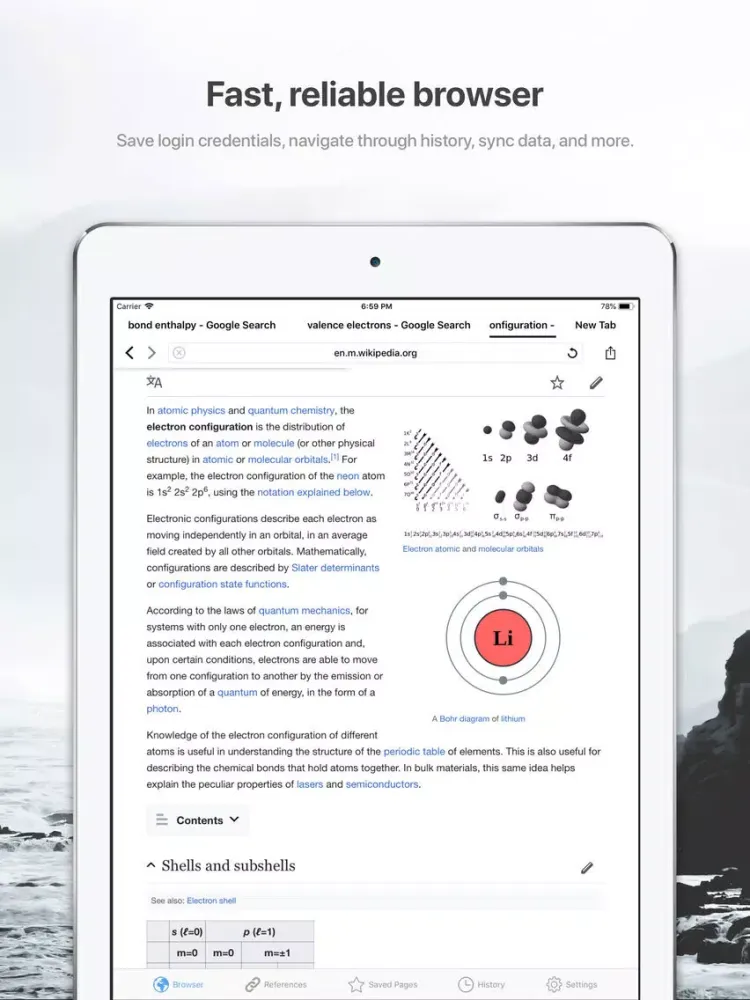 Скриншоты Re:Browser Pro iPad 