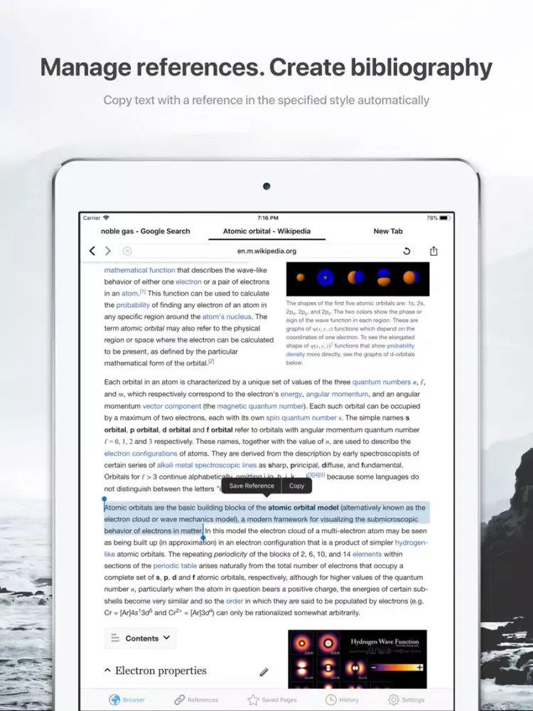 Скриншоты Re:Browser Pro iPad 
