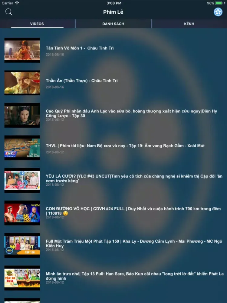 Скриншоты Phim Lẻ - Phim Hay Nhất iPad 