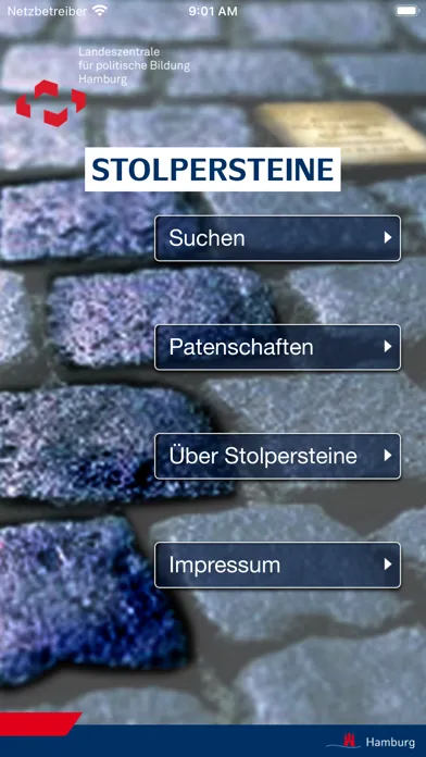 ภาพหน้าจอของ Stolpersteine Hamburg