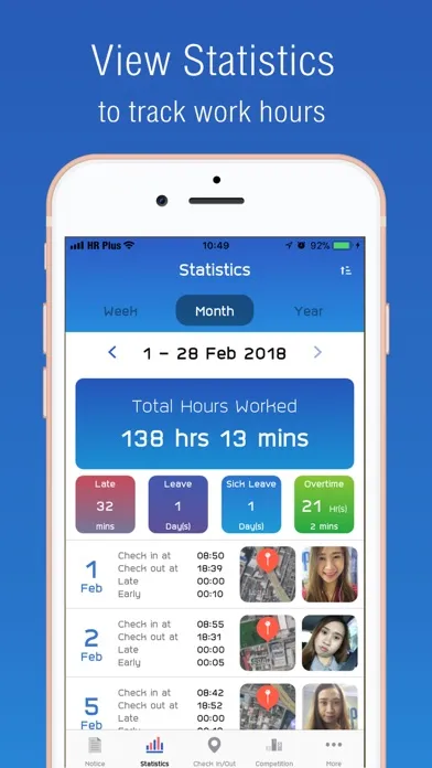 HR Plus Screenshots