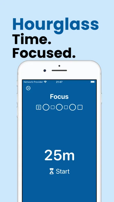 Hourglass - Time. Focused.應用截圖