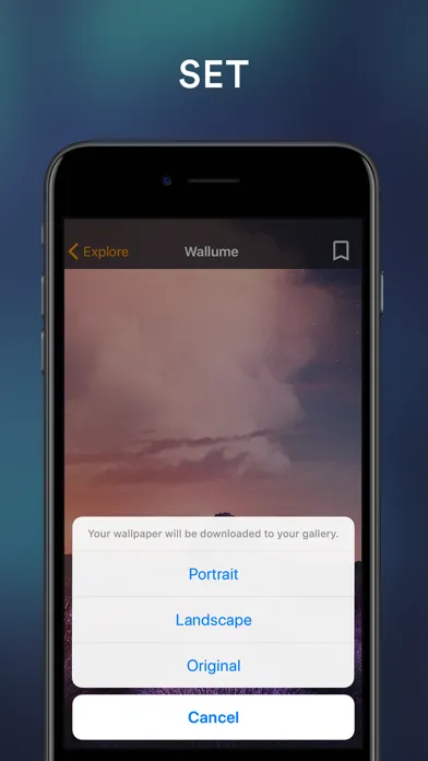 Wallume - Customize Wallpapers应用截图