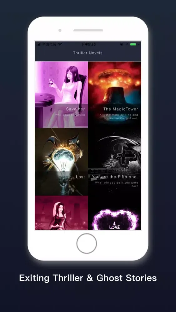 Tangkapan layar Thriller Novels - Chat Stories