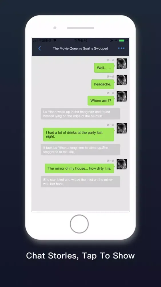 Tangkapan layar Thriller Novels - Chat Stories