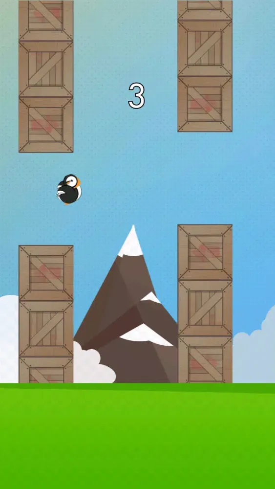 Capturas de tela do Puffy Bird