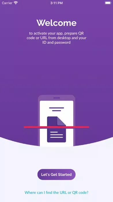 Screenshot di PhlexTMF Mobile Scanning