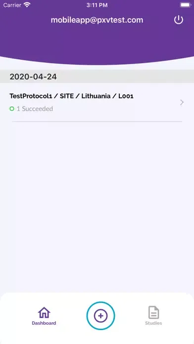 Screenshot di PhlexTMF Mobile Scanning