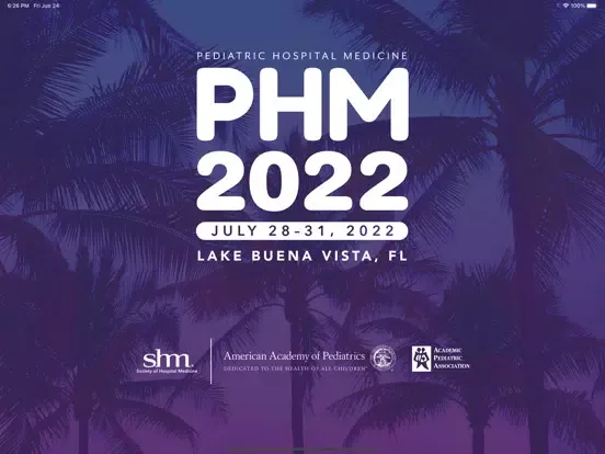 Capturas de pantalla de PHM Events iPad 
