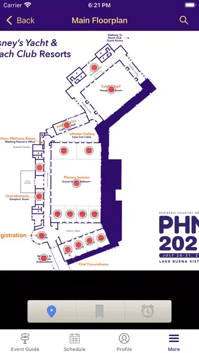 Capturas de pantalla de PHM Events