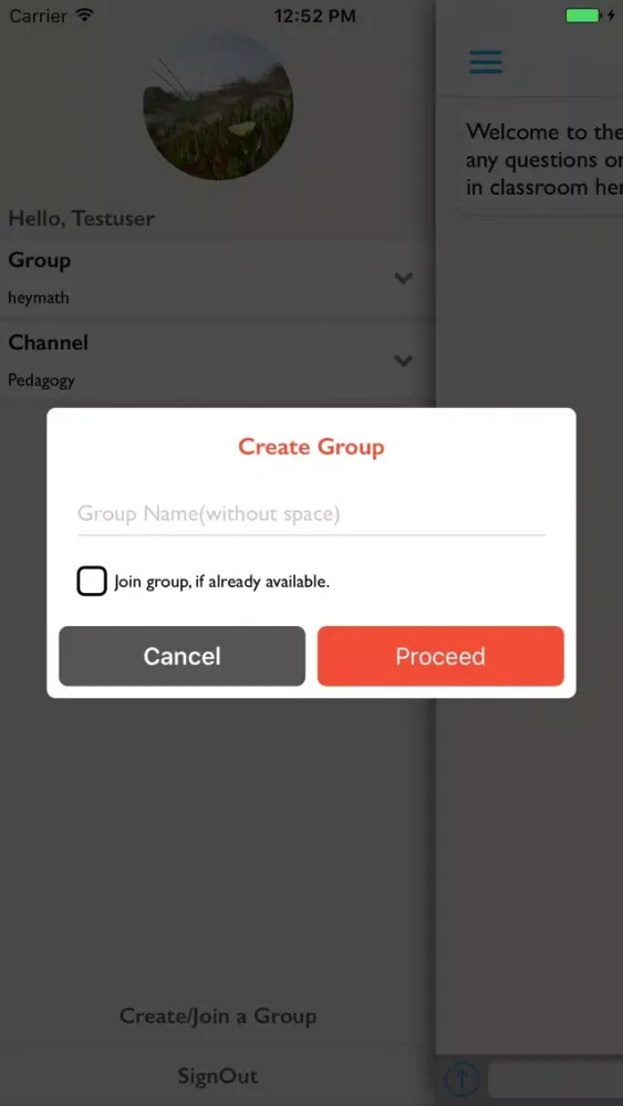 HeyMath! Messenger Screenshots