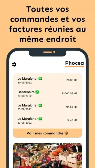 Скриншоты Phocea : l'outil des chefs