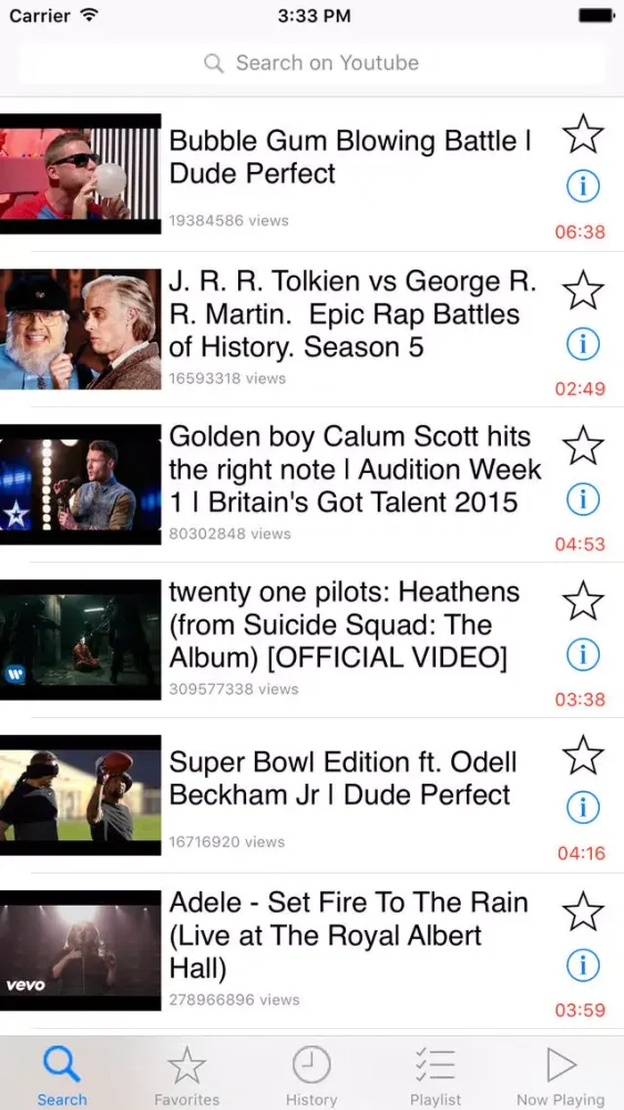 Screenshot di Free Tube - Music Play, Playlist for Youtube