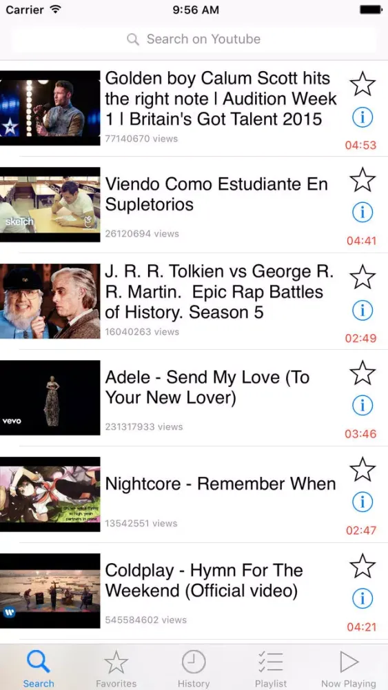 Music Tube Playlist manager for Youtube Screenshots