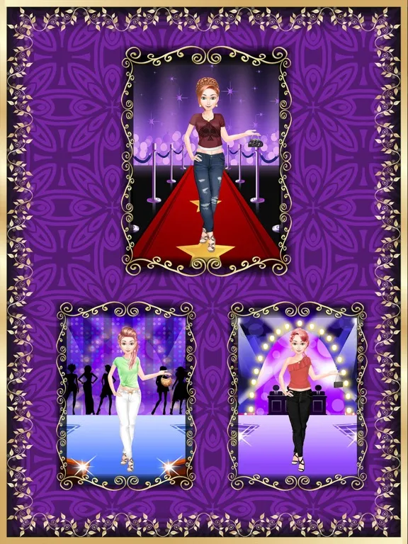 Beauty Fashion Dress up Salon iPad  স্ক্রিনশট