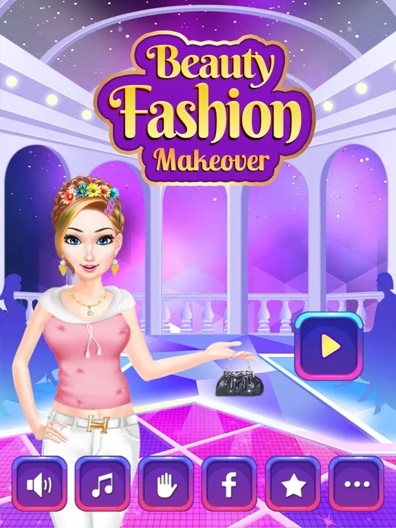 Beauty Fashion Dress up Salon iPad  স্ক্রিনশট