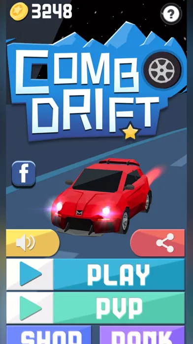 Tangkapan skrin Combo Drift