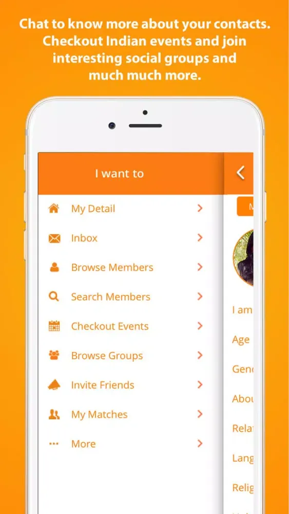 ภาพหน้าจอของ IndiansInUS #1 App to connect with Indians in US