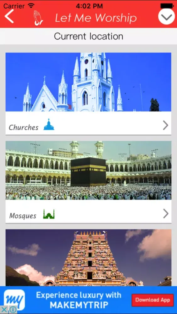 Ảnh chụp màn hình của Let Me Worship