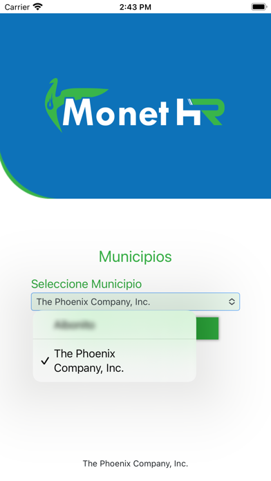 Monet HR Empleado Screenshots