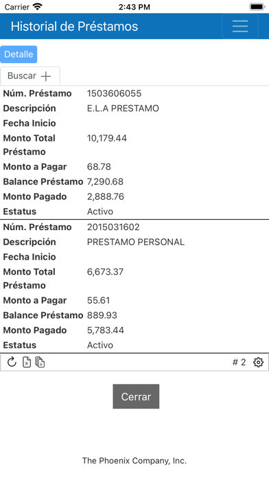 Monet HR Empleado Screenshots