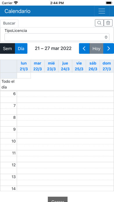 Monet HR Empleado Screenshots