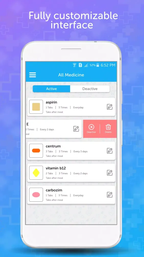 Pill Reminder スクリーンショット