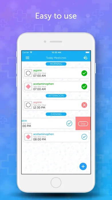 Zrzuty ekranu Pill Reminder - A Meds Tracker
