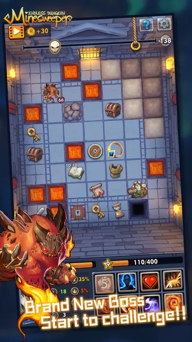 ภาพหน้าจอของ Minesweeper - Endless Dungeon